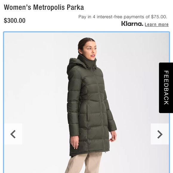 Nearly New North Face Metropolis Parka - Picture 2 of 9